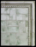 Concept panel-Loden on Basix handmade tile