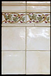 Early Vintage handmade tile-Italia