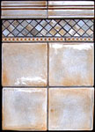 Early Vintage handmade tile-Muscat
