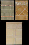 Simple Satin n' Gloss Panels (shown n'satin) handmade tile